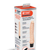 Powercocks 8" Girthy Realistic Vibrator - Ivory