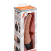 Powercocks 7" Slim Anal Realistic Vibrator - Mocha