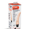 Powercocks 7" Slim Anal Realistic Vibrator - Ivory