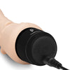 Powercocks 7" Slim Anal Realistic Vibrator - Ivory