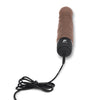 Powercocks 6.5" Realistic Vibrator - Dark Brown