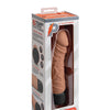 Powercocks 6.5" Realistic Vibrator - Mocha