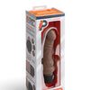 Powercocks 6" Realistic Vibrator - Dark Brown
