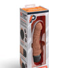 Powercocks 6" Realistic Vibrator - Mocha