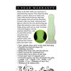 Evolved Luminous Anal Plug Large - Green