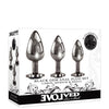 Evolved Black Gem Anal Plug set
