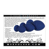 Evolved Get Your Groove on 3 pc Silicone Anal Plug Set - Blue