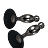 Evolved Joy Sticks 2 pc Plug Set - Black/Chrome