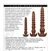 Evolved Twisted Love 3 pc Plug Set - Gold