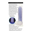 Evolved Luminous Dildo Non Vibrating - Purple