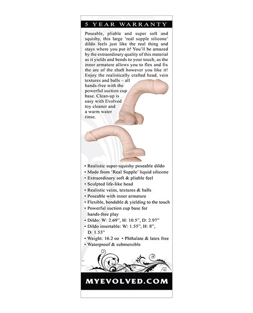 Evolved Real Supple Silicone Poseable 10.5 