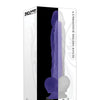 Evolved Luminous Dildo Stud Non Vibrating - Purple