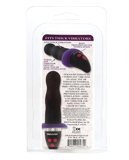 Evolved Vibrator Enhancer Thick - Purple