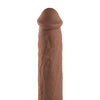 Evolved 7" Girthy Vibrating Dong - Dark