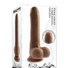Evolved Peek A Boo Vibrating Dildo - Dark
