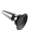 Evolved Advanced Vibrating Rechargeable Metal Plug - Black