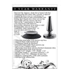Evolved Beginner Vibrating Rechargeable Metal Plug - Black