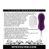Evolved Eager Egg Vibrating & Thrusting Egg w/Remote - Purple