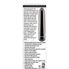 Evolved Real Simple Rechargeable Bullet - Black Chrome