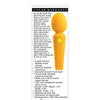 Evolved Sunshine Flexible Wand Vibrator - Yellow