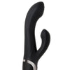 Evolved Extreme Rumble Rabbit Dual Stim Rechargeable - Black