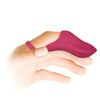 Evolved Frisky Finger Rechargeable Bullet - Burgundy