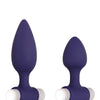 Evolved Dynamic Duo Anal Rechargeable - Purple/White