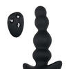 Evolved Bump N' Groove Vibrating Butt Plug - Black