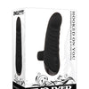Evolved Hooked on You Curved Finger Vibrator - Black