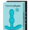 Femme Funn Vibrating Butt Plug - Turquoise