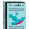 Femme Funn Vibrating Butt Plug - Turquoise