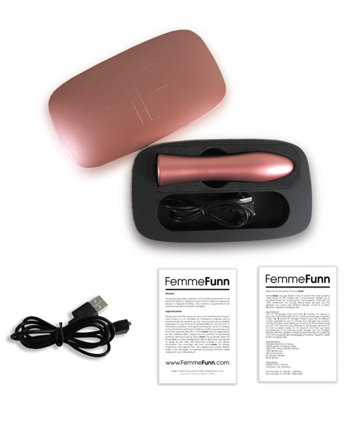 Femme Funn Bougie Bullet - Rose Gold