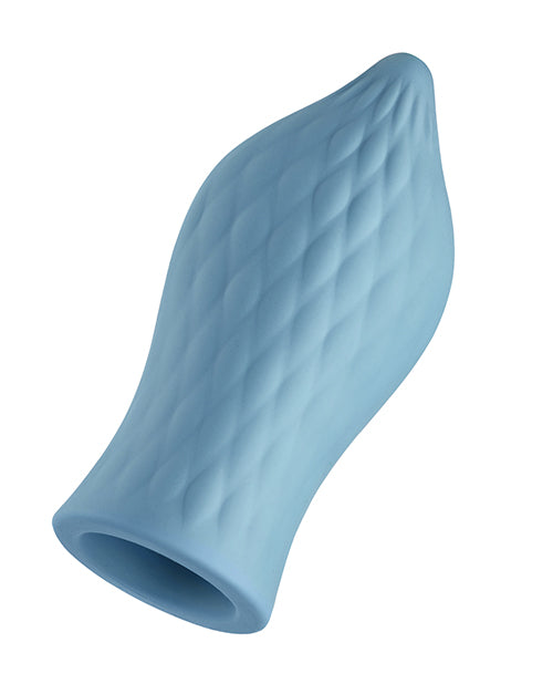 Femme Funn Versa Bullet w/Tongue Sleeve - Light Blue