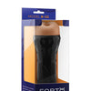 Forto Model B-02 Hard-Skin Ass Masturbator - Tan