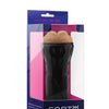 Forto Model M-80 Hard-Side Mouth Masturbator - Tan