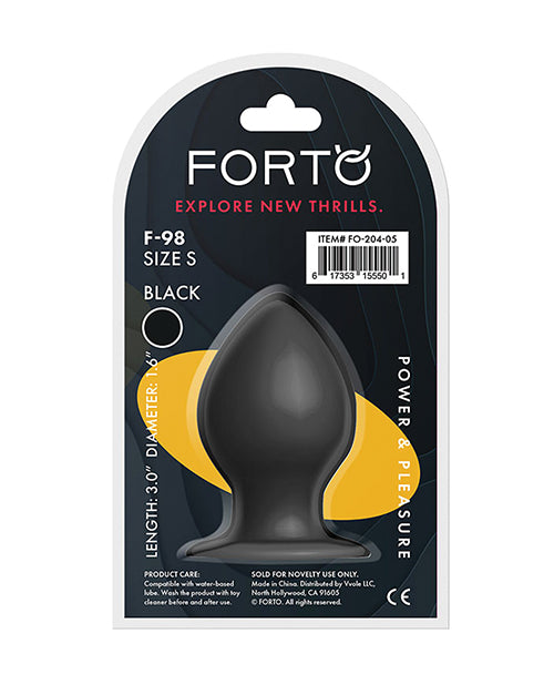 Forto F-98 Plug - Small Black