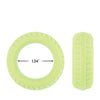 Forto F-12 35mm Liquid Silicone Cock Ring - Glow in the Dark