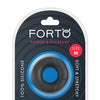 Forto F-33 21mm Liquid Silicone Cock Ring - Black