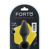 Forto F-10 Silicone Plug w/Pull Ring - Small Black