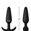 Forto F-31 Silicone Plug - Medium Black