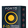 Forto F-15 Vibrating Cock Ring - Black