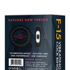 Forto F-15 Vibrating Cock Ring - Black