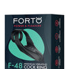 Forto F-48 Perineum Double C-Ring - Black