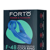Forto F-48 Perineum Double C-Ring - Blue