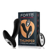 Forto Thumper Anal Vibrator - Black