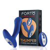 Forto Thumper Anal Vibrator - Blue