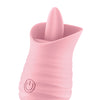 Luv Inc. Tongue Flickering Vibrator - Pink