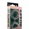 Shaft Double C-Ring  - Medium Gray