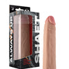 Shaft Model J Flexskin Liquid Silicone 8.5" Dong - Pine