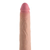 Shaft Model J Flexskin Liquid Silicone 8.5" Dong - Pine